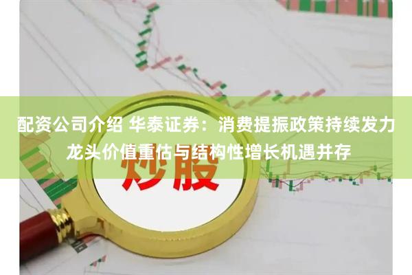 配资公司介绍 华泰证券:消费提振政策持续发力 龙头价值重估与结构性增长机遇并存