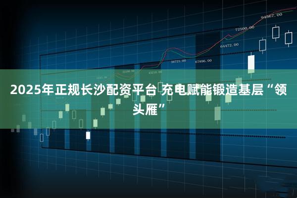 2025年正规长沙配资平台 充电赋能锻造基层“领头雁”
